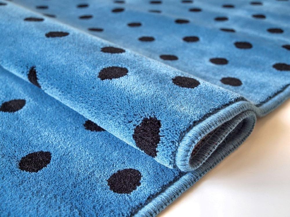 Sualsa Alfombra Acrílica Diseño Infantil Colorido Atractivo. DOTS