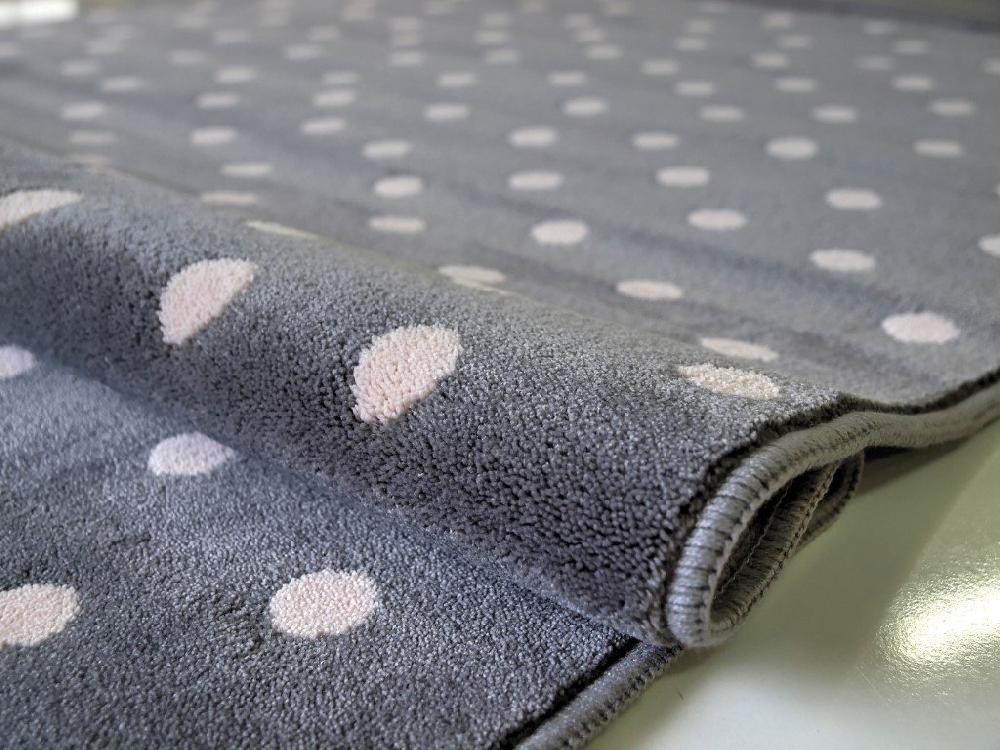 Sualsa Alfombra Acrílica Diseño Infantil Colorido Atractivo. DOTS