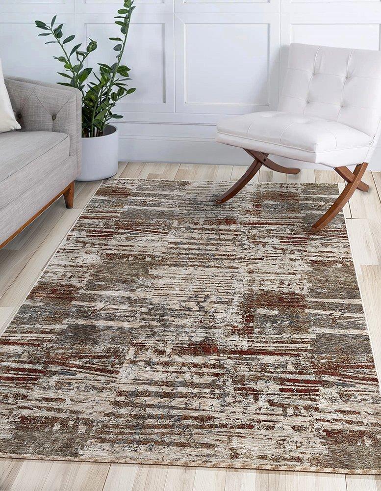 sualsa Alfombra Acrilica resistente diseño asimétrico. 91