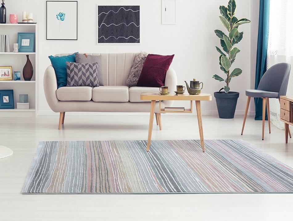 sualsa Alfombra actual estilo moderno con efecto relieve creando ambientes únicos. 892