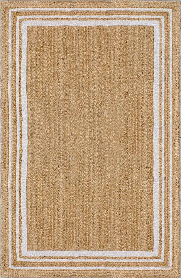 sualsa Alfombra Artesanal fibra natural yute reversible 015