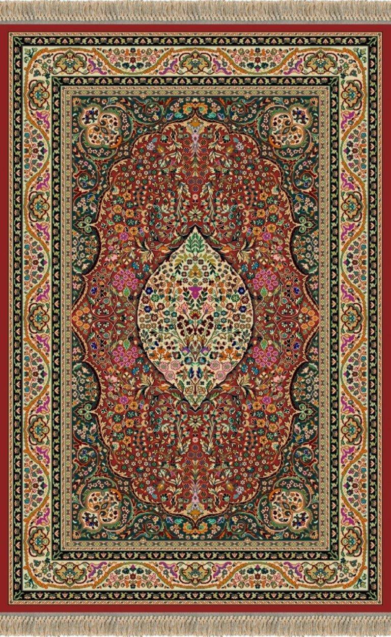 Sualsa Alfombra Clásica Inspiración Oriental Fabricada Con Materiales Nobles. 820