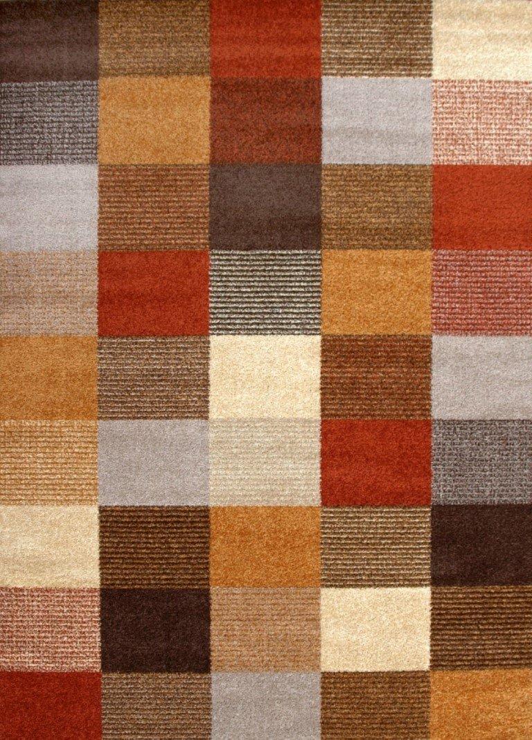 sualsa Alfombra Colorido actual diseño moderno J-09