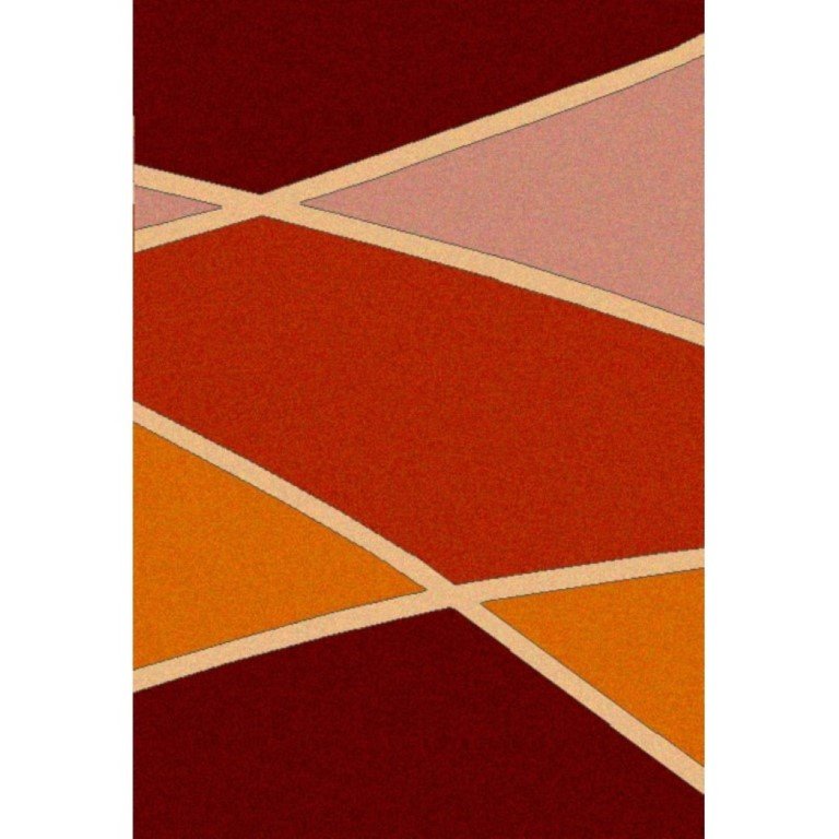 sualsa Alfombra Diseño moderno de rayas diagonales J11