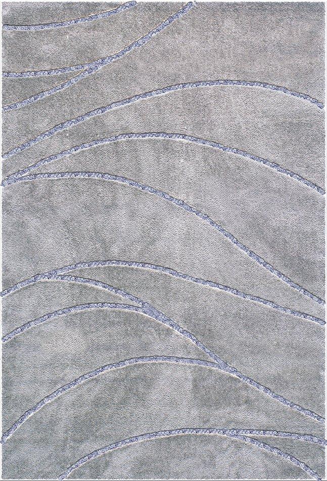 Sualsa Alfombra Diseño Moderno Sencillo Lineas Onduladas. 226