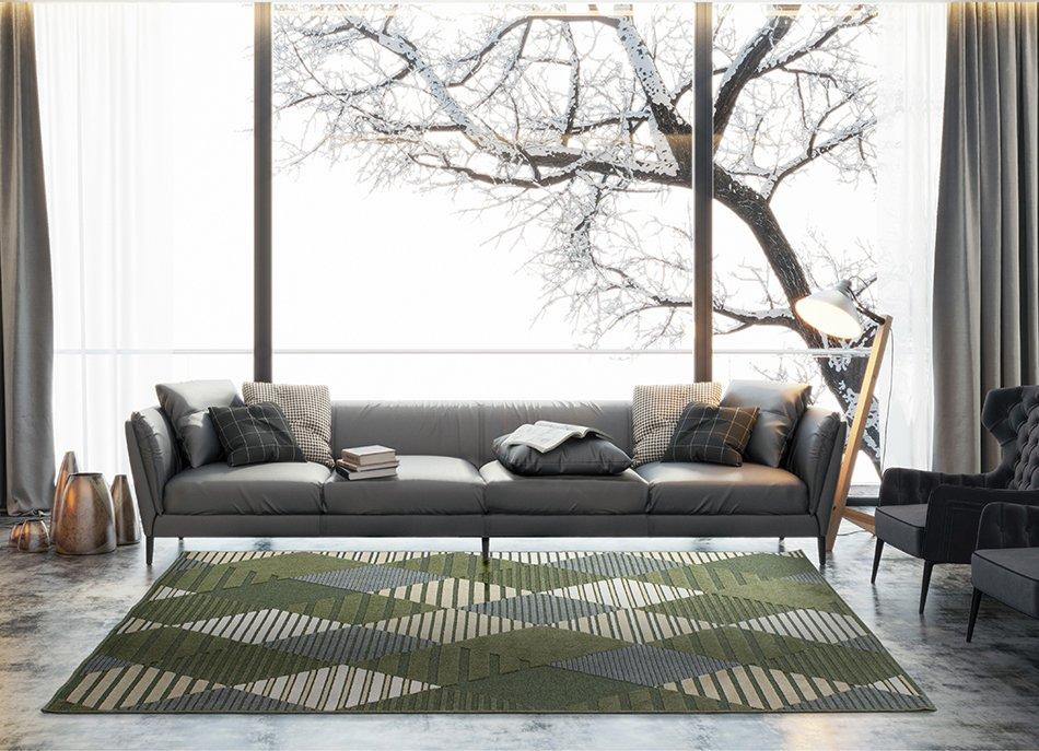 Sualsa Alfombra Ecológica Super Resistente Moderna. 011