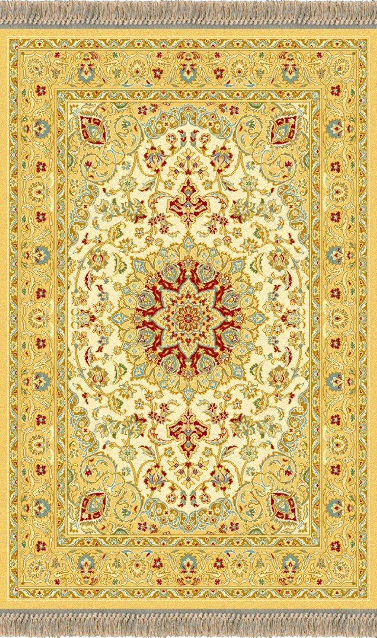 Sualsa Alfombra Estilo NAIN Clásica Fabricada Con Materiales Nobles. 813