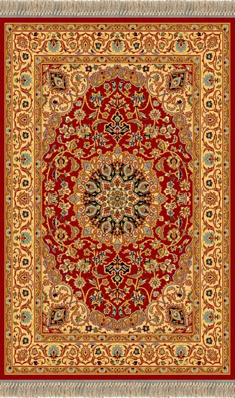 Sualsa Alfombra Estilo NAIN Clásica Fabricada Con Materiales Nobles. 813