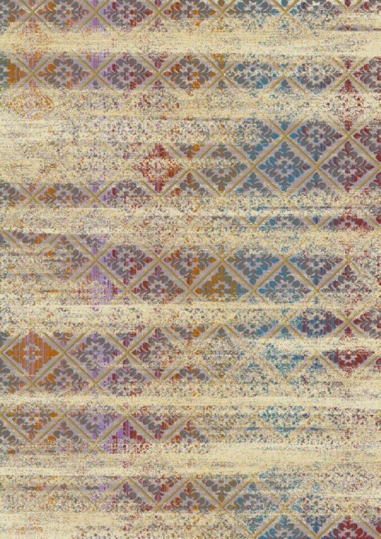 sualsa Alfombra estilo Neoclasico con degradé fabricada con materiales nobles. 886