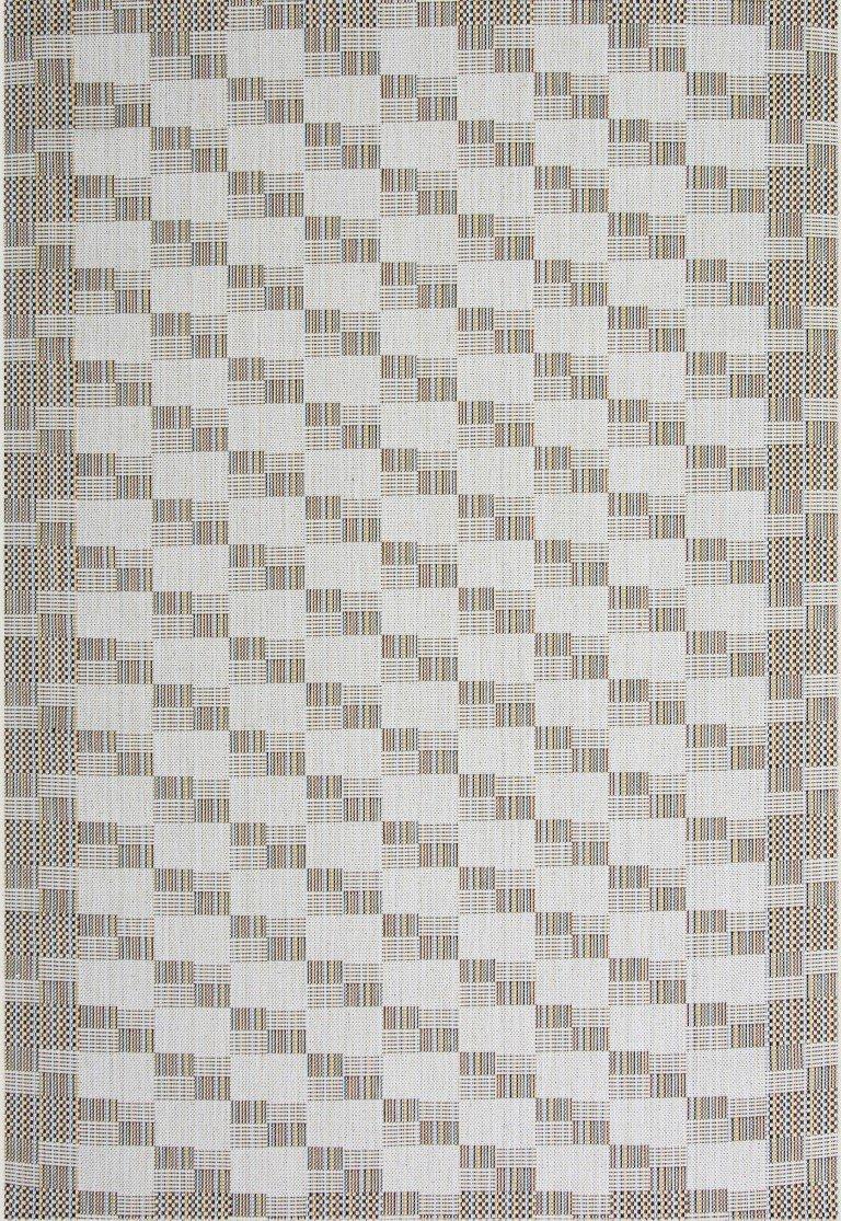 sualsa Alfombra Indicada para interior/exterior tejido Flatweavers. 062