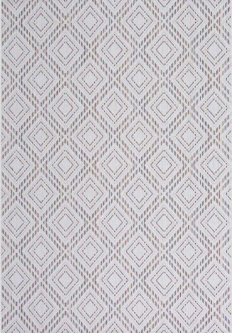 sualsa Alfombra Indicada para interior/exterior tejido Flatweavers. 036