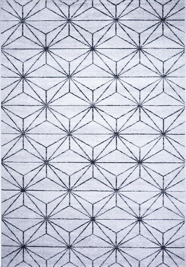 Sualsa Alfombra Moderna Con Textura Suave Y Compacta Motivos Geométricos. 024