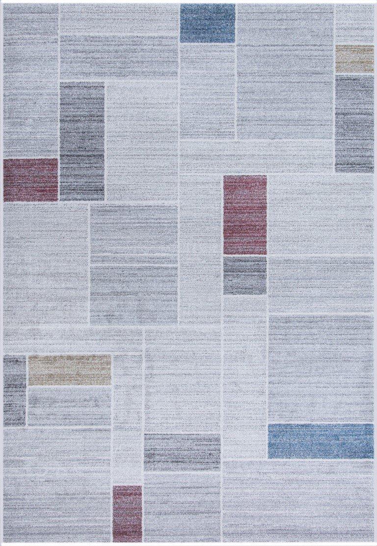 sualsa Alfombra moderna con textura suave y compacta motivos geométricos. 124