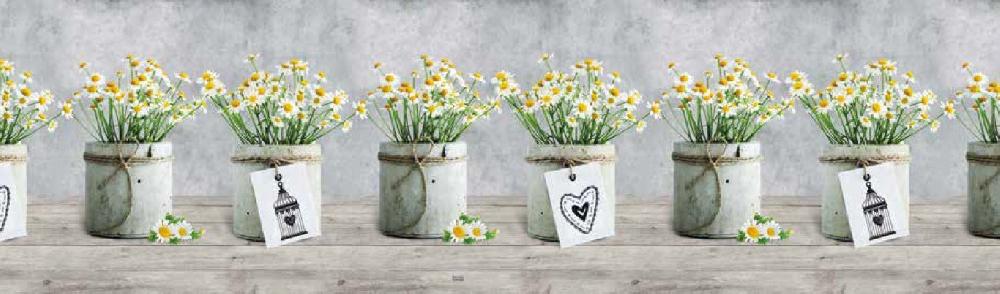 sualsa Alfombra Pasillo cocina antideslizante CAMOMILLA