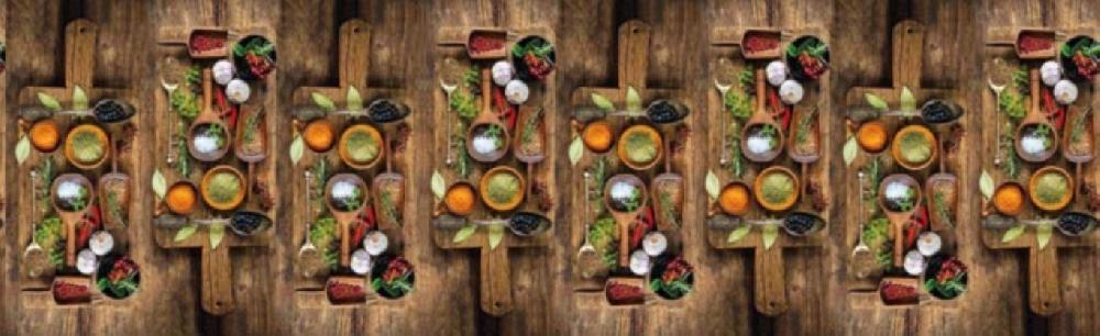 sualsa Alfombra Pasillo cocina antideslizante HERBS