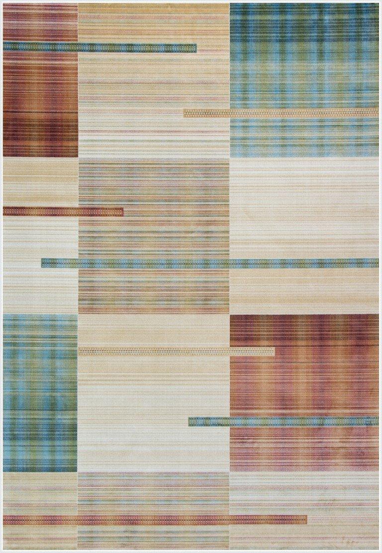 sualsa Alfombra tejida con viscosa riqueza de colores 634