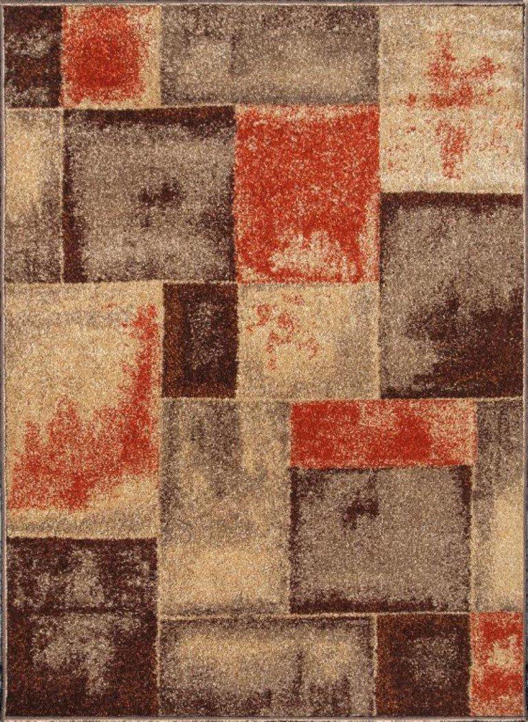 sualsa Alfombra Colorido actual diseño moderno J24