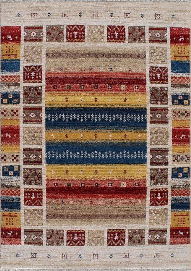 sualsa Alfombra estilo Gabbe colorida. 891