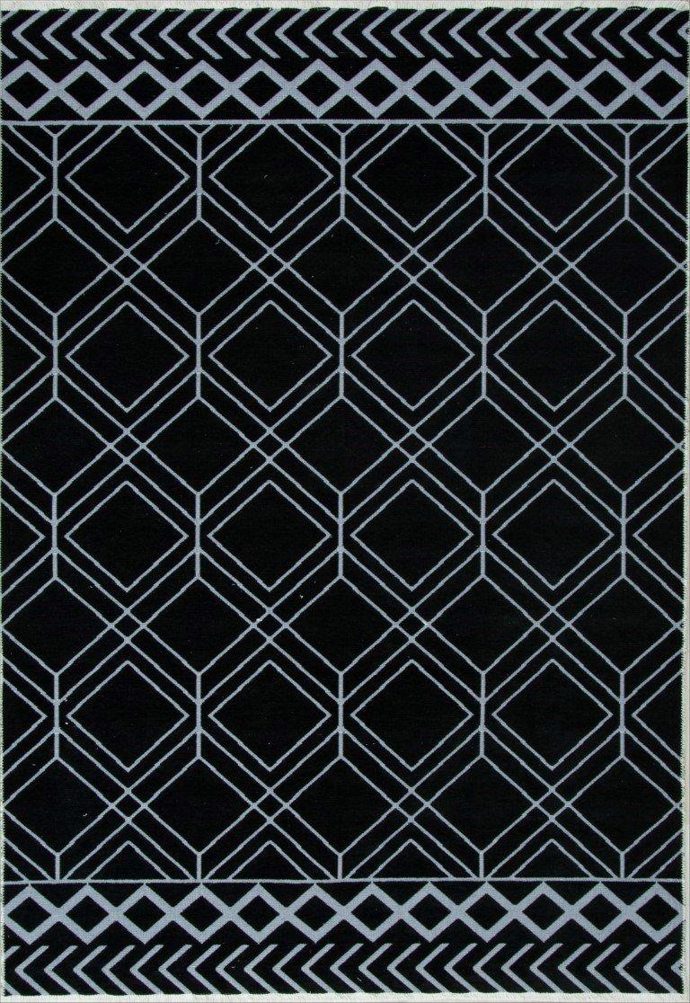 Sualsa Alfombra Estilo Geométrico Reversible 5010