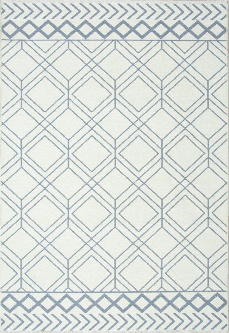 sualsa Alfombra Estilo geométrico reversible 5010