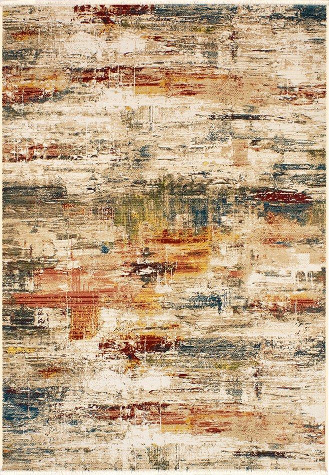 sualsa Alfombra moderna colorida actual. 591