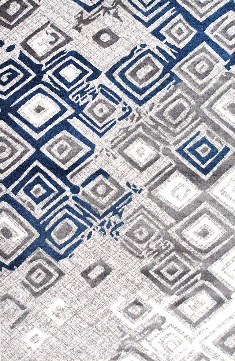 sualsa Alfombra moderna diseño geométrico. C-18