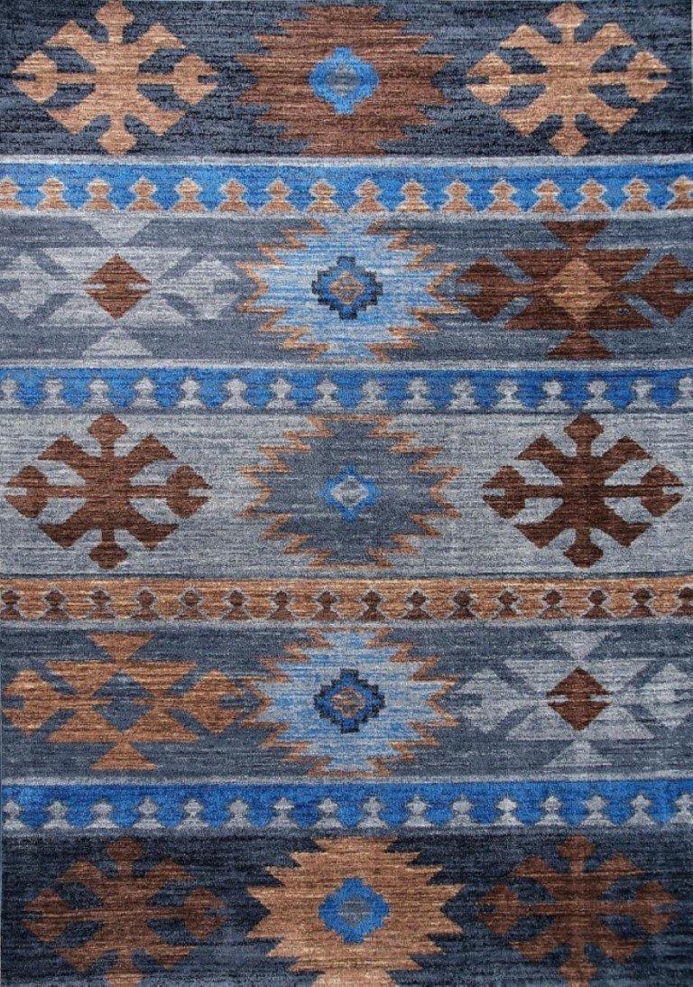 sualsa Alfombra moderna diseño Kilim. C-13