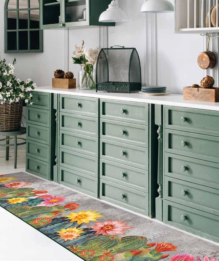 sualsa Alfombra Pasillo cocina antideslizante EDEN