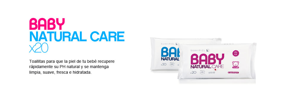 suavipiel Toallitas Natural Care x20
