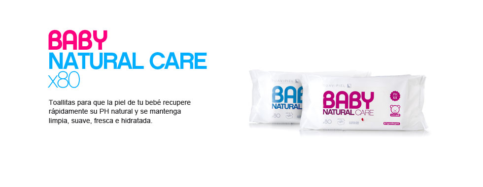 suavipiel Toallitas Natural Care x80