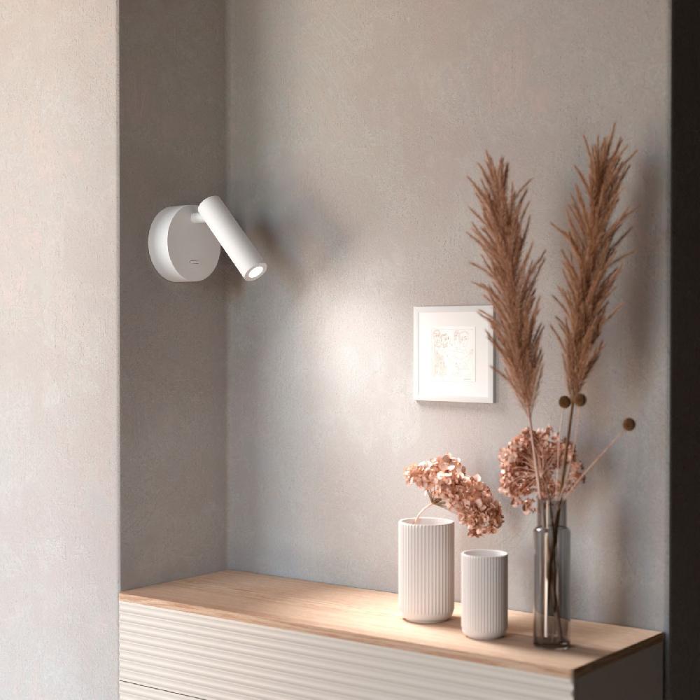 Sulion Aplique ALEX. Metal Blanco Arenado. LED 3W. | Sulion