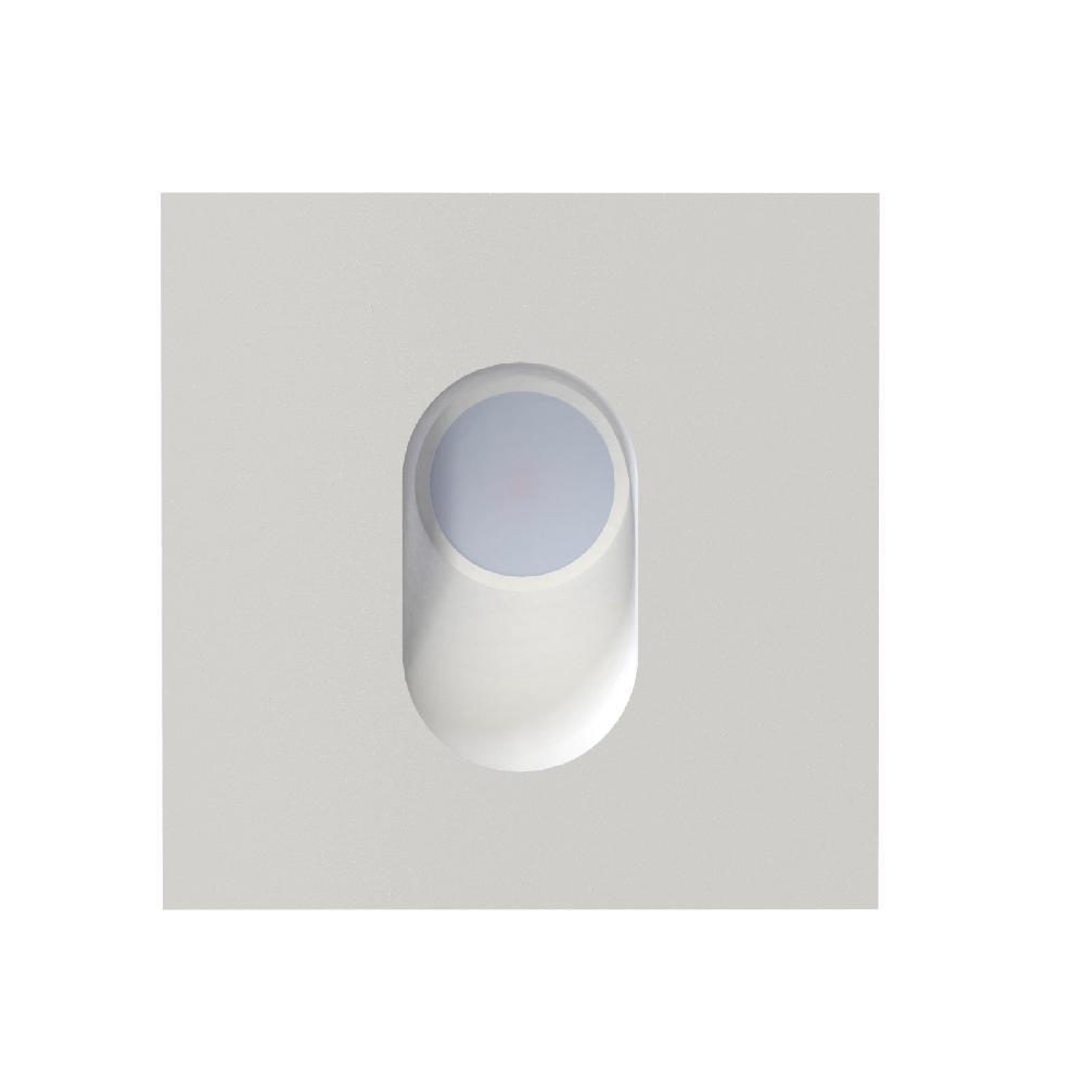 Sulion Aplique Bañador BELY LED 3W Cuadrado Blanco 3000K IP65 | Sulion