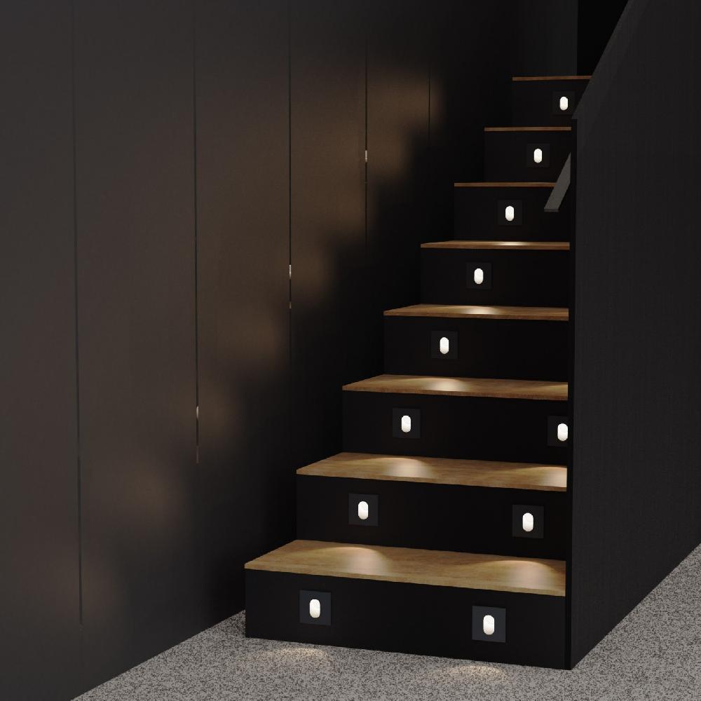 Sulion Aplique Bañador BELY LED 3W Cuadrado Blanco 4000K IP65 | Sulion