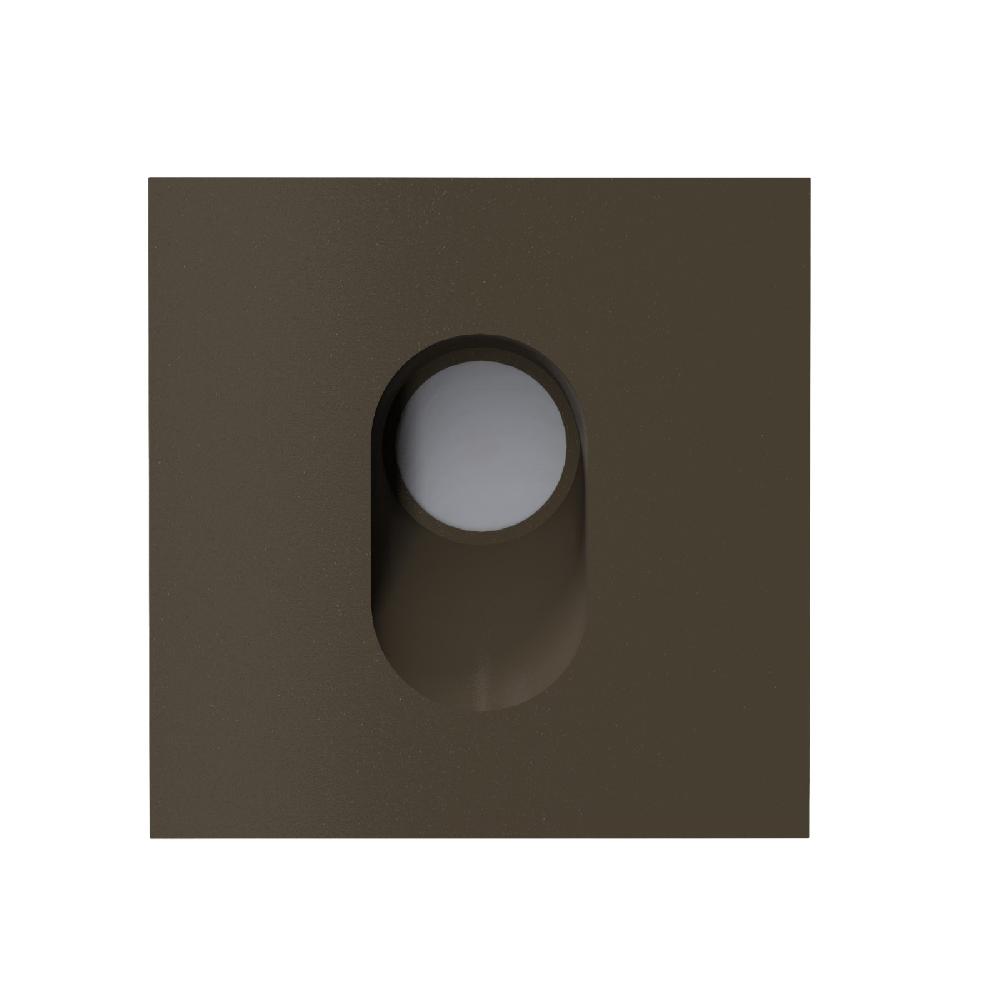 Sulion Aplique Bañador BELY LED 3W Cuadrado Marrón 4000K IP65 | Sulion