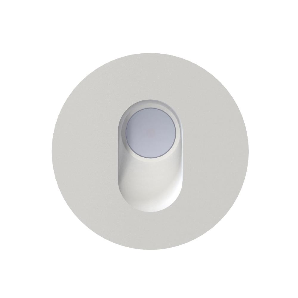 Sulion Aplique Bañador BELY LED 3W Redondo Blanco Con 4000K E IP65 | Sulion