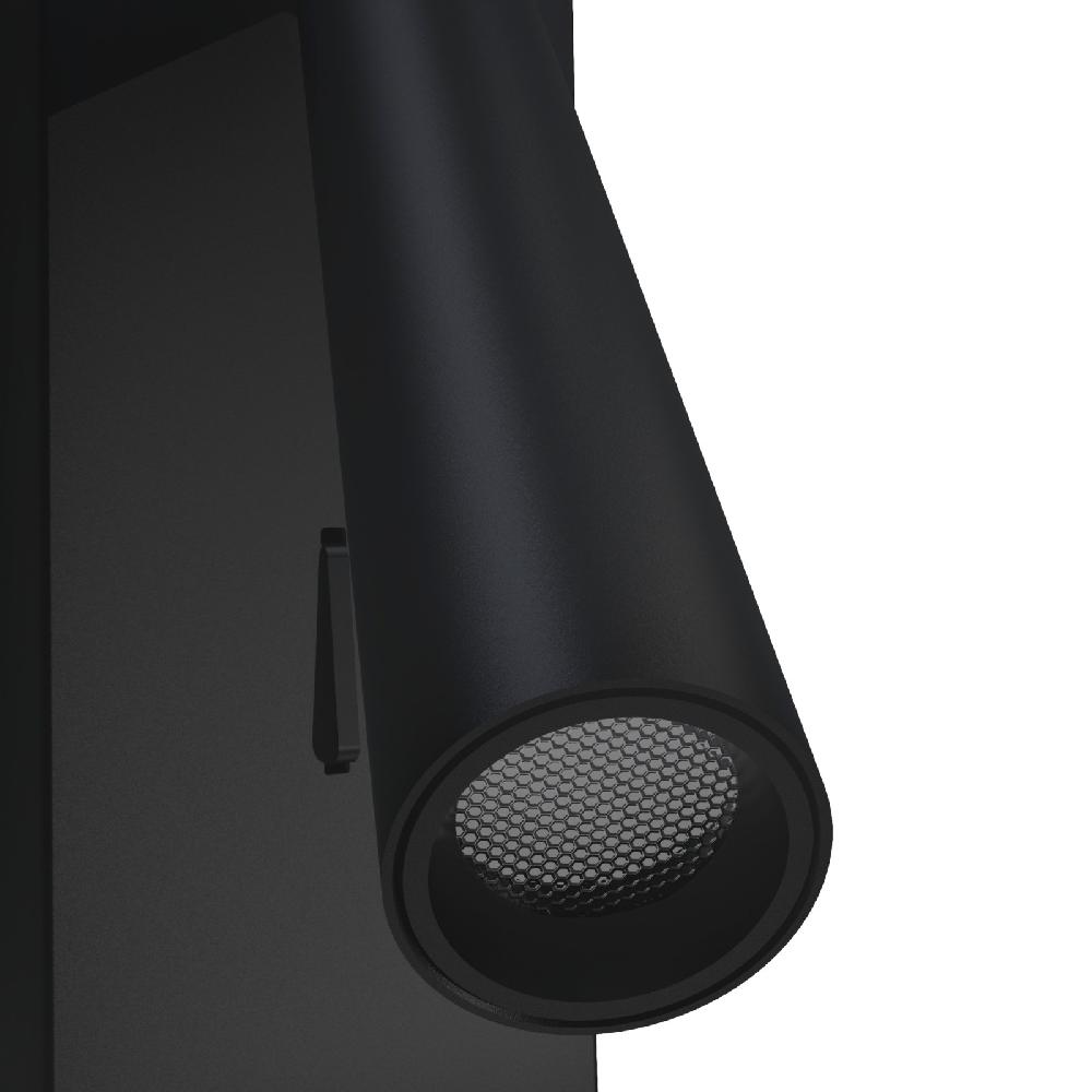 Sulion Aplique CLARA. Metal Negro Arenado LED 3W | Sulion