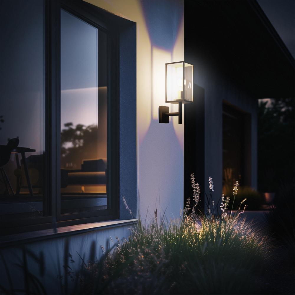 Sulion Aplique Con Brazo LOPE Gris Antracita Cuadrado Estilo Clásico | Sulion