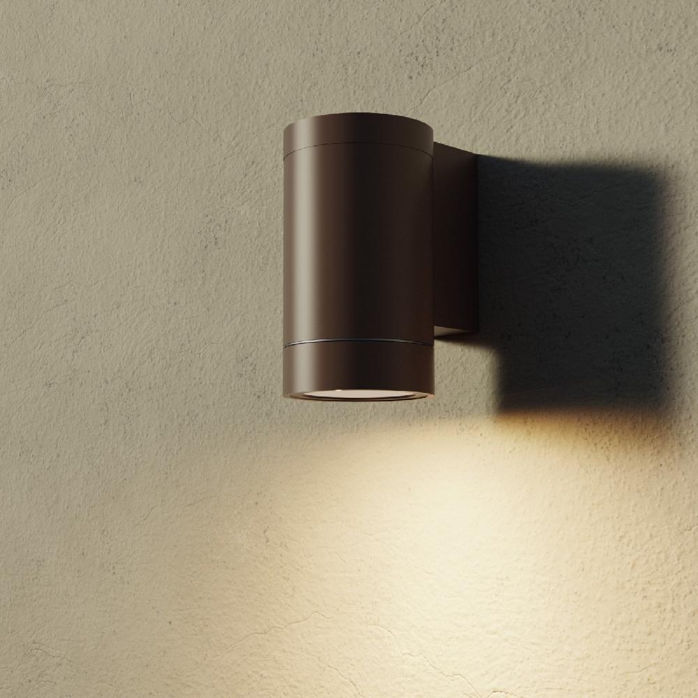 Sulion Aplique De Exterior REGA Color Marrón E IP54 | Sulion