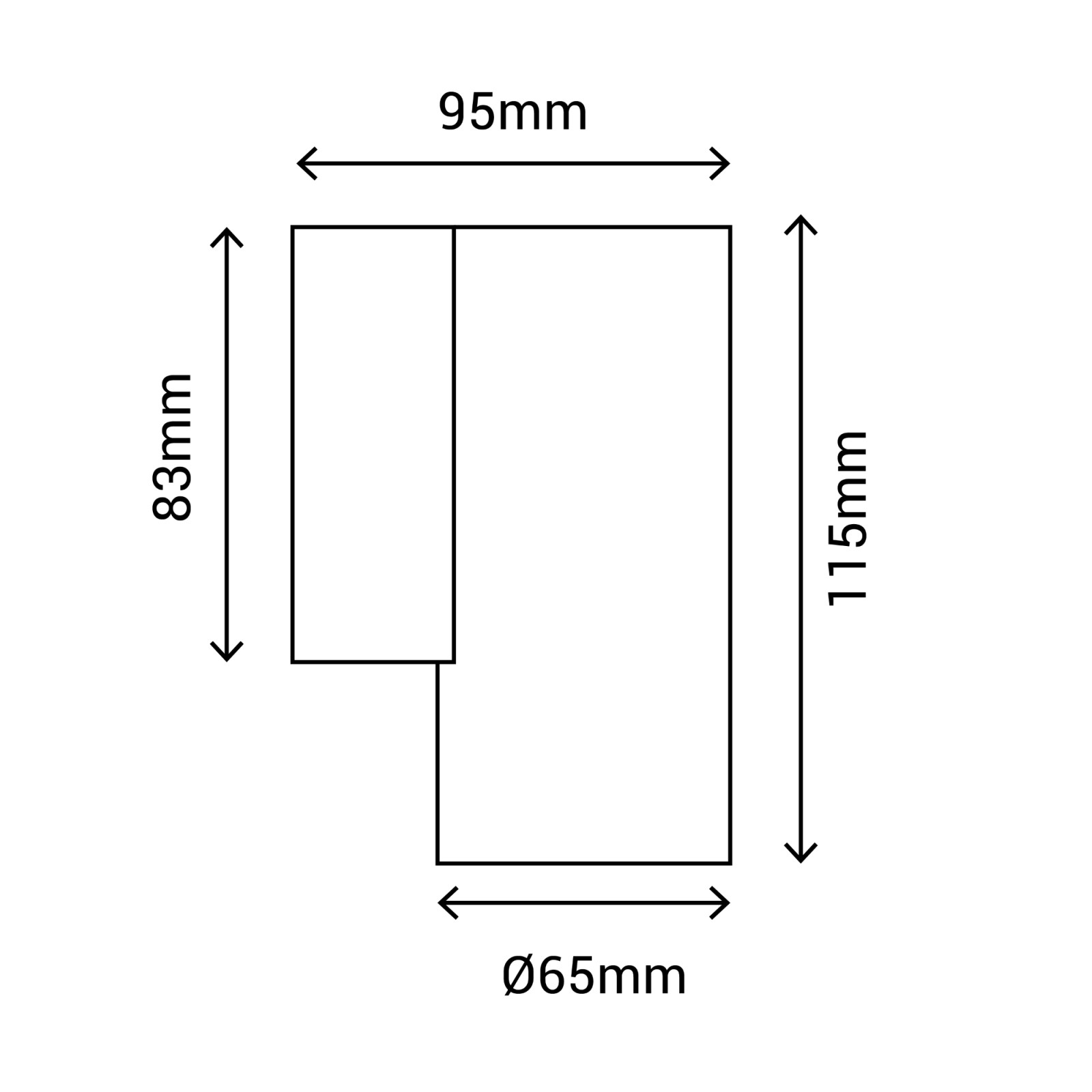 Sulion Aplique De Exterior REGA Color Marrón E IP54 | Sulion