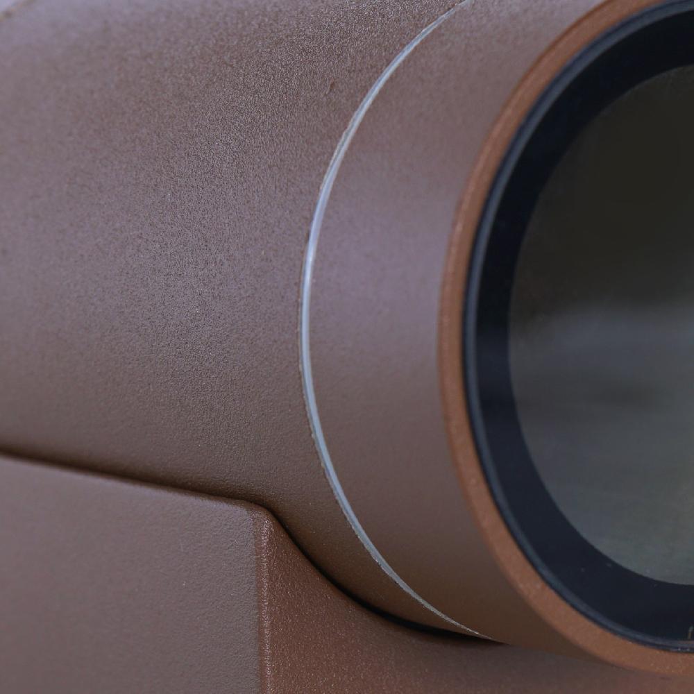 Sulion Aplique De Exterior REGA Marrón Luz Doble E IP54 | Sulion