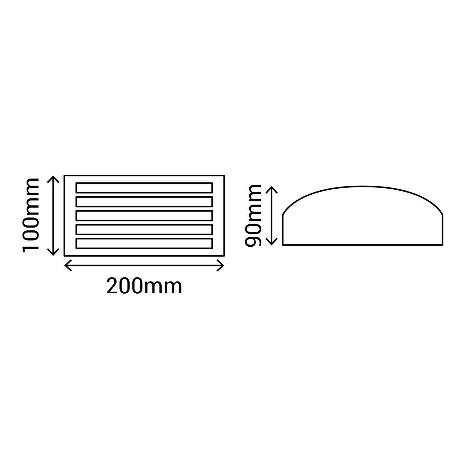 Sulion Aplique IP54 LEIA 1xE27 En Color Marrón |Sulion