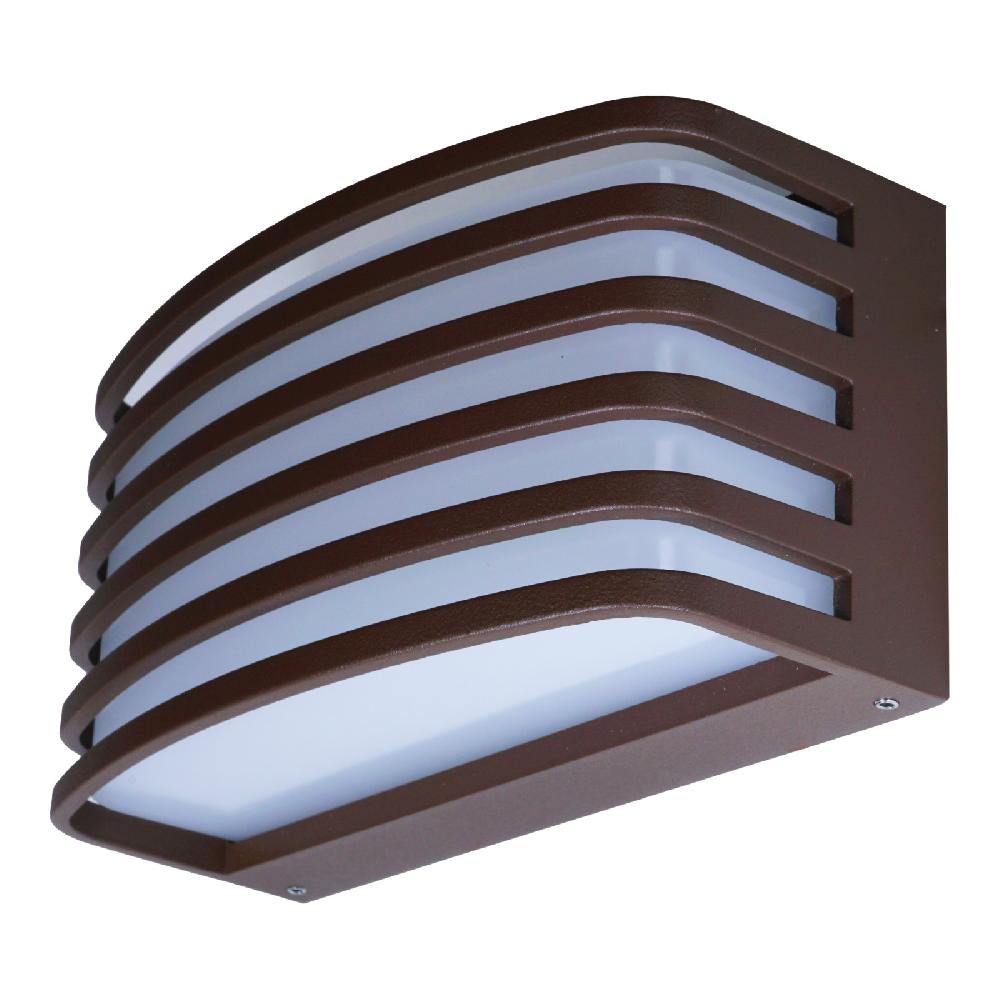 sulion Aplique IP54 LEIA 1xE27 en color marrón |Sulion