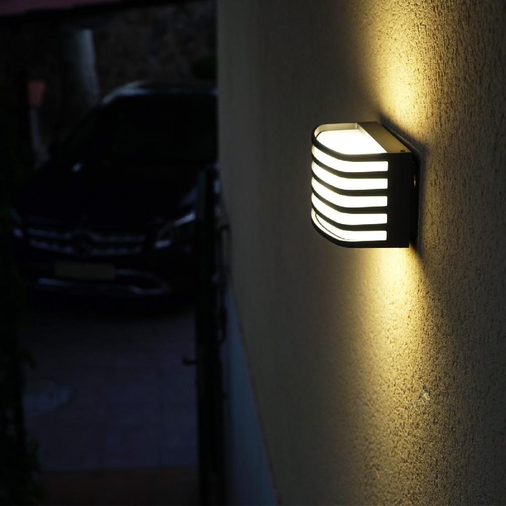 Sulion Aplique IP54 LEIA 1xE27 En Gris Antracita |Sulion