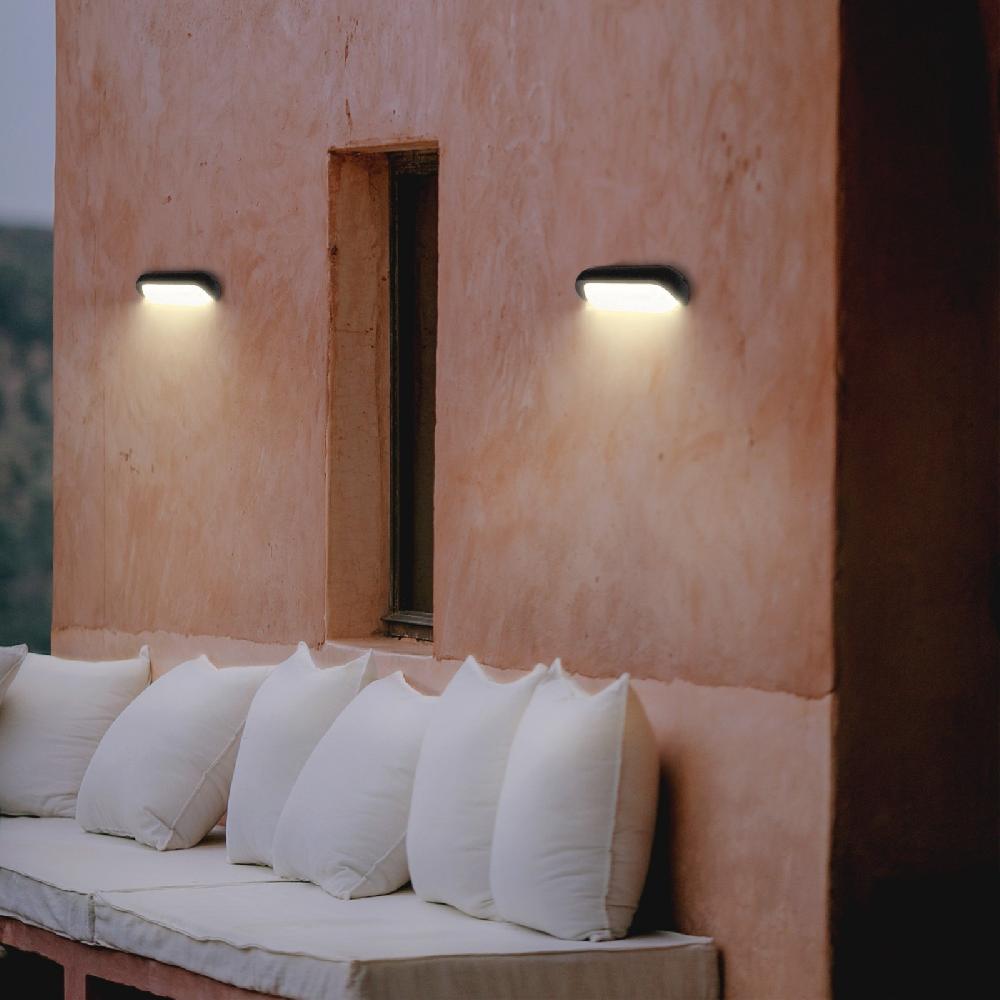 Sulion Aplique IP65 SIA LED 13W Temperatura 3000K Color Negro En ABS | Sulion