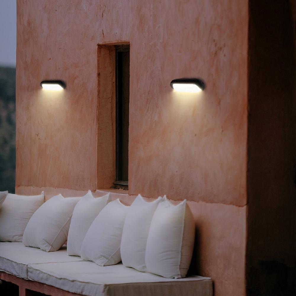 Sulion Aplique IP65 SIA LED 13W Temperatura 4000K Color Negro En ABS | Sulion