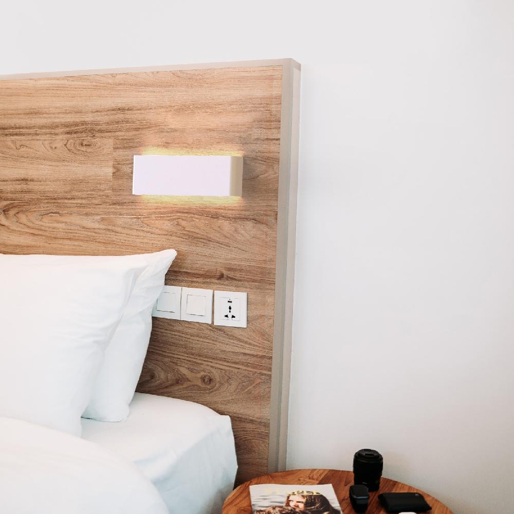 Sulion Aplique KLEE 16W. Aluminio Blanco Mate Con Luz Bidireccional.|Sulion