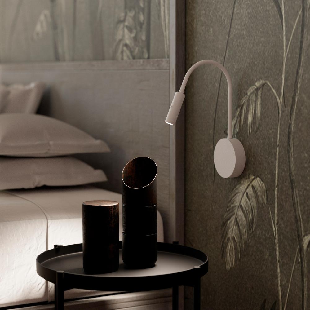 Sulion Aplique LEO. Metal Blanco Arenado LED 3W | Sulion