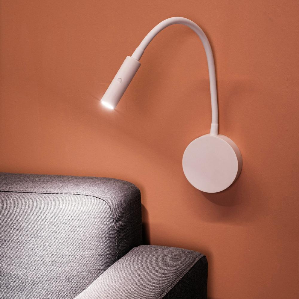 Sulion Aplique LEO. Metal Blanco Arenado LED 3W | Sulion