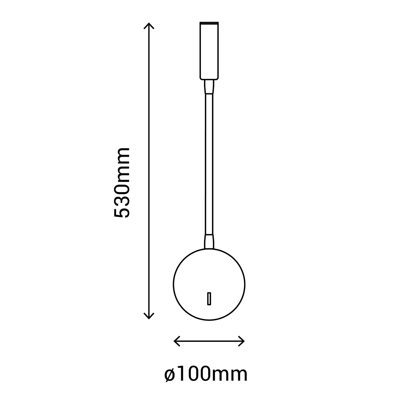 Sulion Aplique LEO. Metal Negro Arenado LED 3W | Sulion
