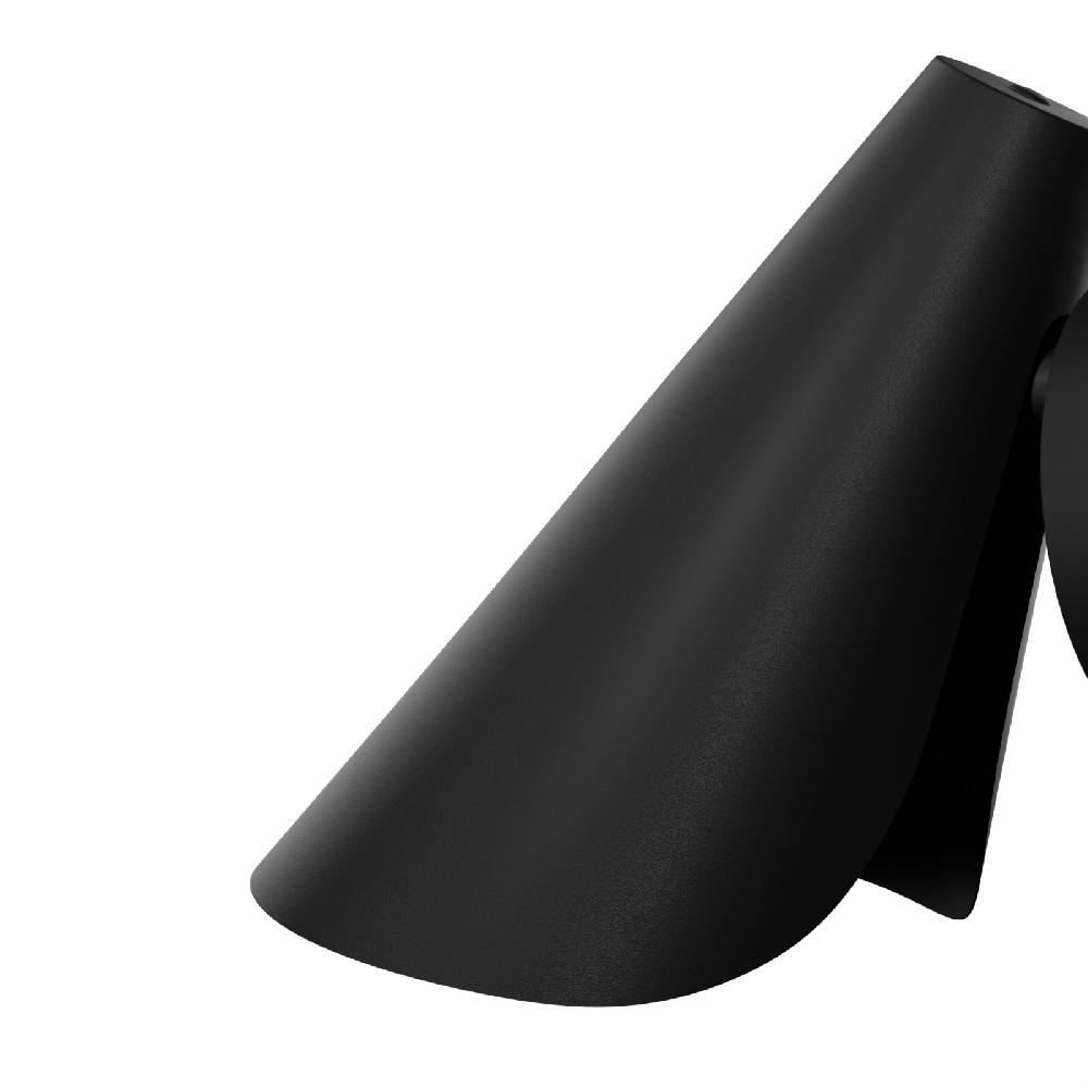 Sulion Aplique LISBOA. Metal Negro Arenado. 1xE27 | Sulion